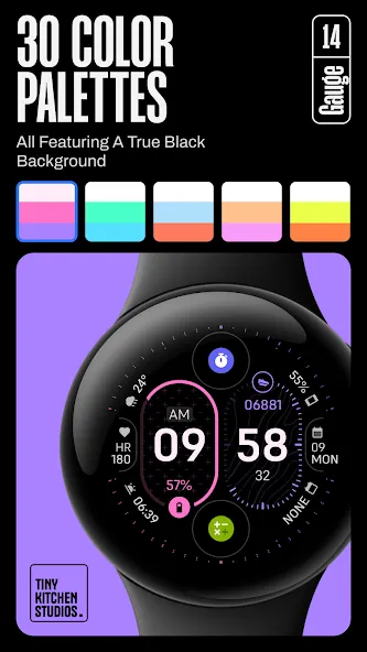 TKS 14 Gauge Watch Face screenshot 3