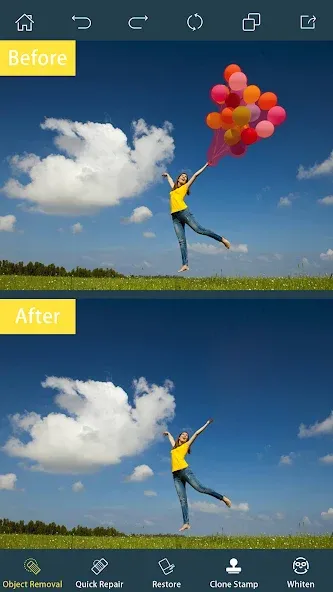 Photo Retouch-Editor de Fotos screenshot 4