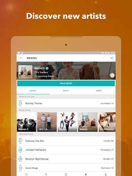 Bandsintown Concerts screenshot 12