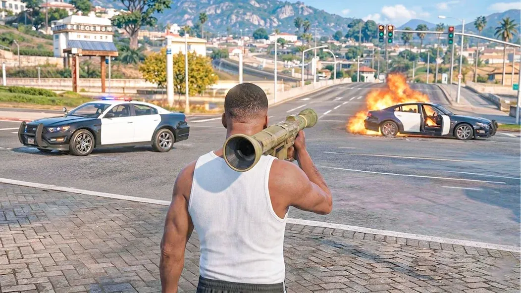Miami Gangster City Mafia 3D screenshot 4