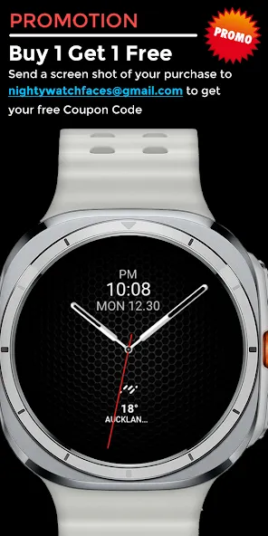 Night ver 60 - watch face screenshot 5