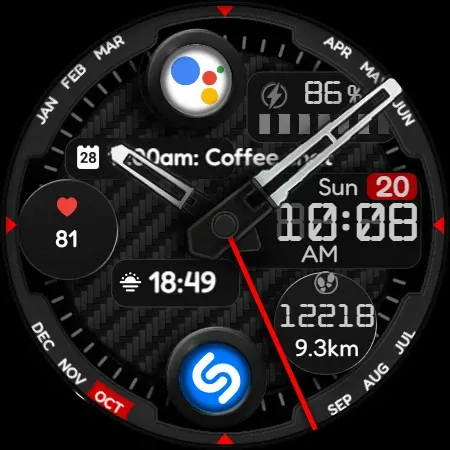 Watch Face CUE130 screenshot 10