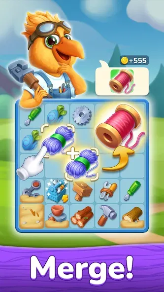 Birds World: Merge & Adventure screenshot 2