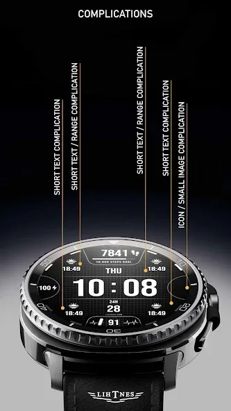 Health Watch Face 044 screenshot 4