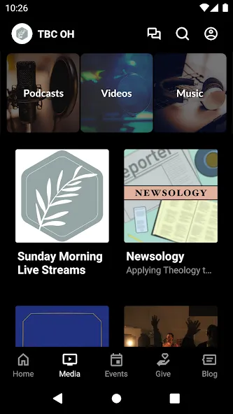 The Branch Church OH screenshot 2