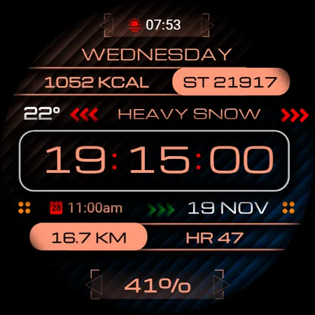 Watch Face WF151 screenshot 9