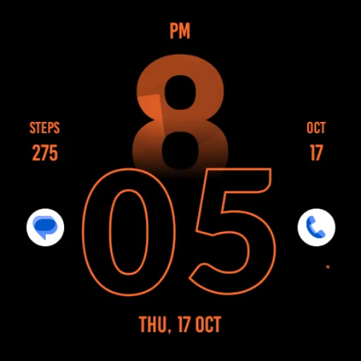 Active Sporty Watch Face screenshot 6