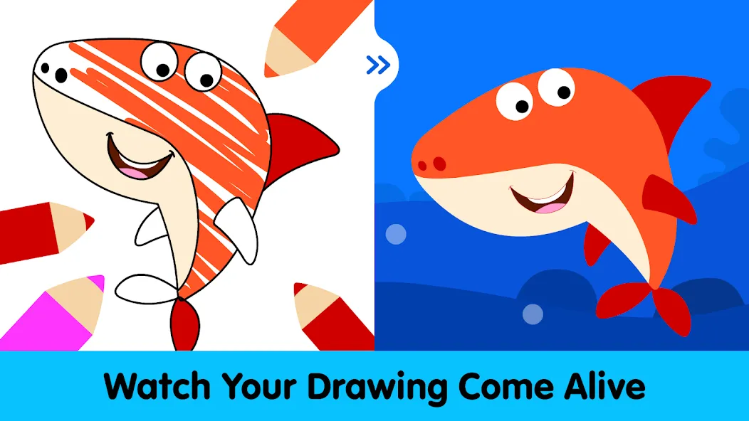 Kids Coloring Pages & Book screenshot 1