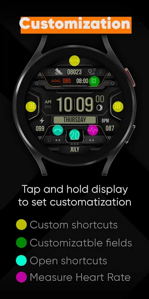 KF173 Watch face screenshot 7