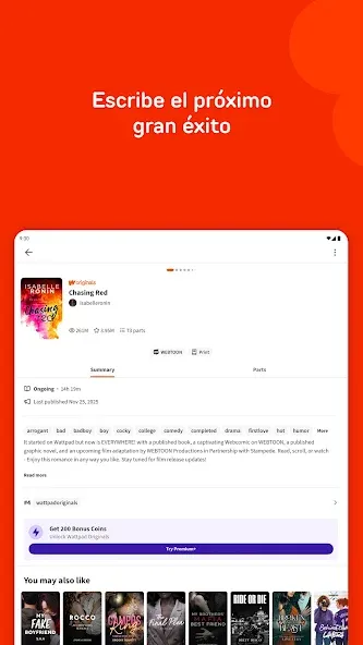 Wattpad - Lee y Escribe screenshot 11