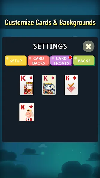 Freecell Solitaire: Clássico screenshot 8