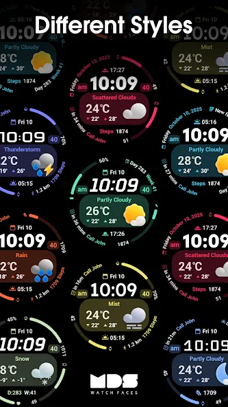 MDS05 Weather Watch Face screenshot 5