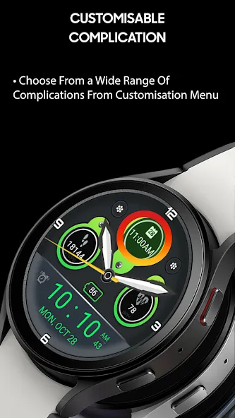 IA88 Hybrid Watchface screenshot 7