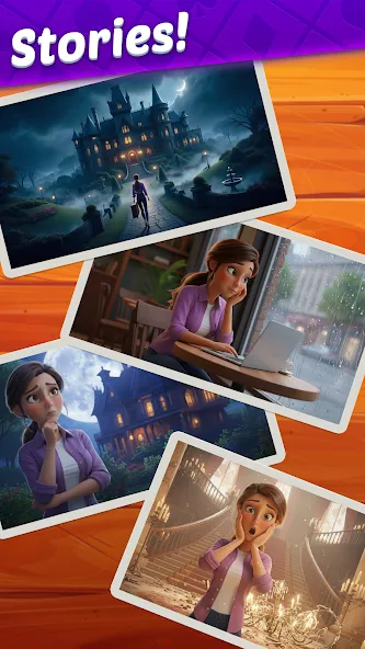 Solitaire Mystery: Ava's Manor screenshot 1