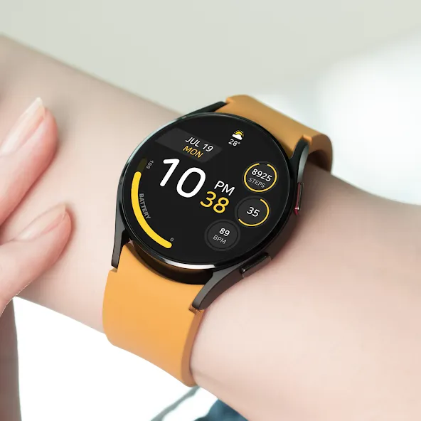JJ-Digital006M Watch Face screenshot 16