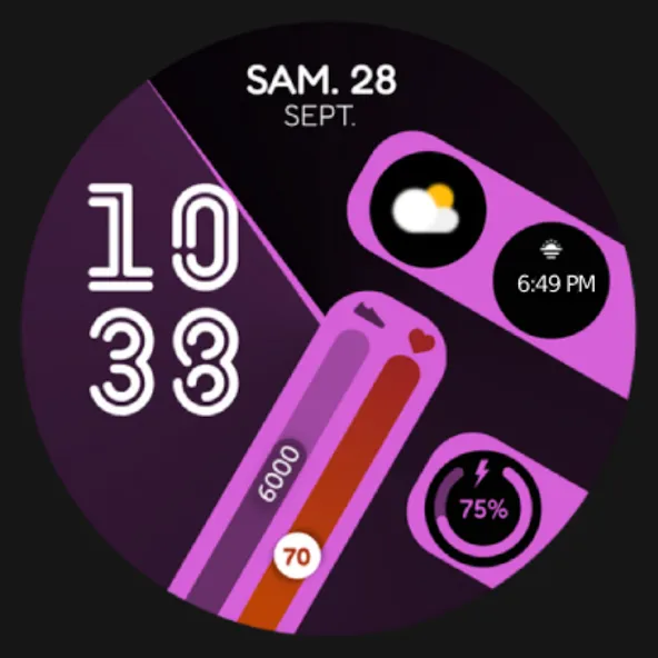 Radar Time Watch Face screenshot 21