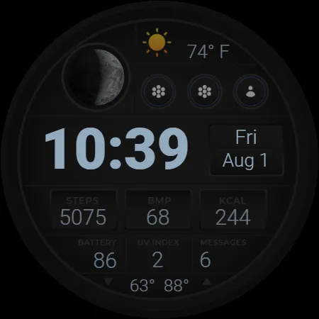 SWF Digital Mastery Watch face screenshot 15