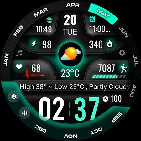 ML2U 230 Watch Face screenshot 26