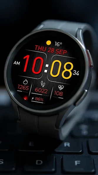 Digital DIGR URX07 Watch face screenshot 3