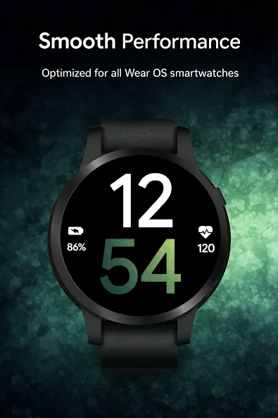 Modern Bold Digital WatchFace screenshot 4