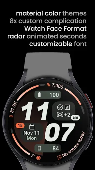 Pioneer Watch Face screenshot 2