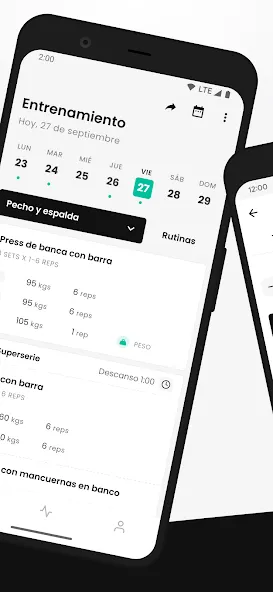 FitHero - Diario de Entreno screenshot 2