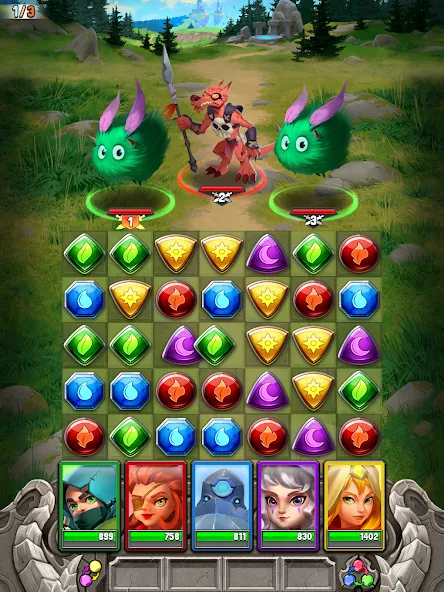 Legends & Dragons: Puzzle RPG screenshot 12