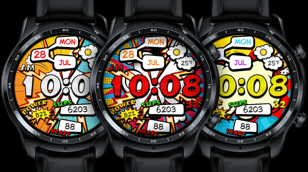 DIGI COMICON CTS43 Watch face screenshot 1
