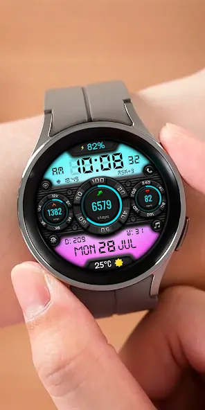 DIGI SPONIDY CTS38 Watch face screenshot 7