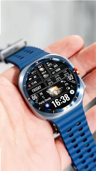 N-SPORT753 Digital Watch Face screenshot 2