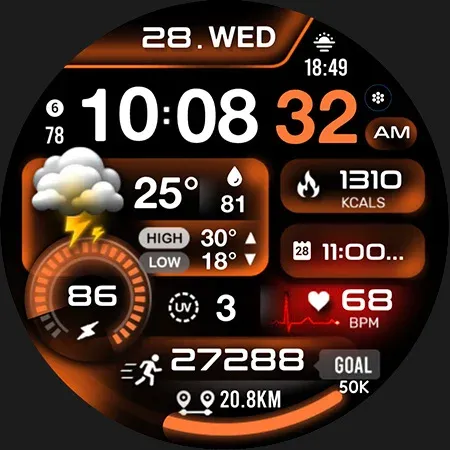 ML2U 261 Watch Face screenshot 28