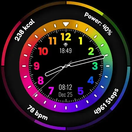 ML2U 165 Watch Face screenshot 14
