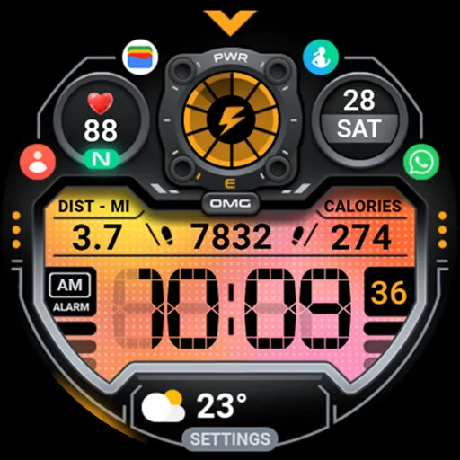 OMG 331 Retro Digital Watch screenshot 31