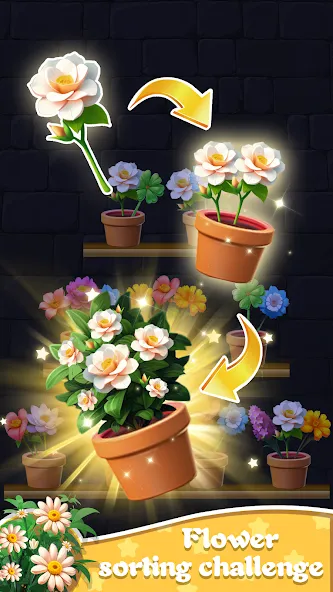 Flower Triple Sort:Blossom 3D screenshot 3