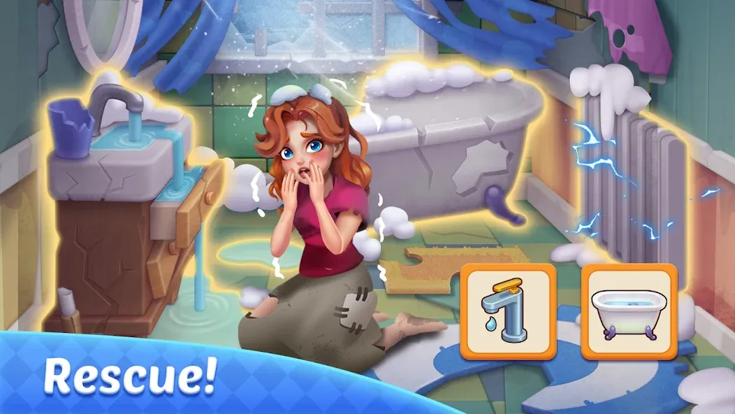 Triple Family 3D™- Match Story screenshot 18