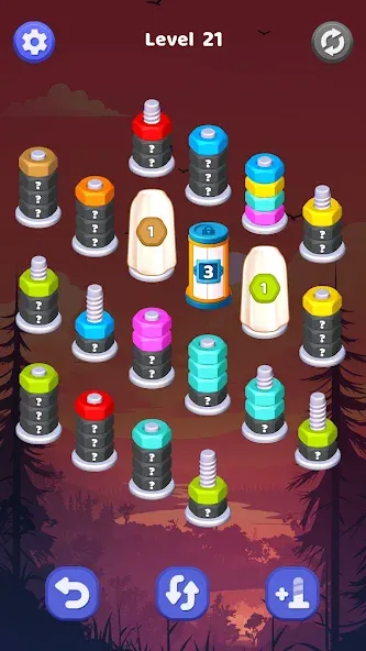 Nut Puzzle - Nut Sort Games screenshot 6