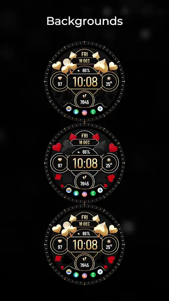 TVV Royal Digital Watch Face screenshot 2