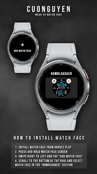 Watch face CNW-38 screenshot 4