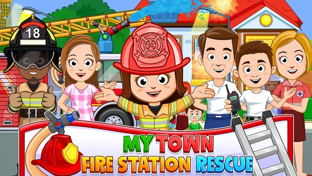 Firefighter: Fire Truck games screenshot 1