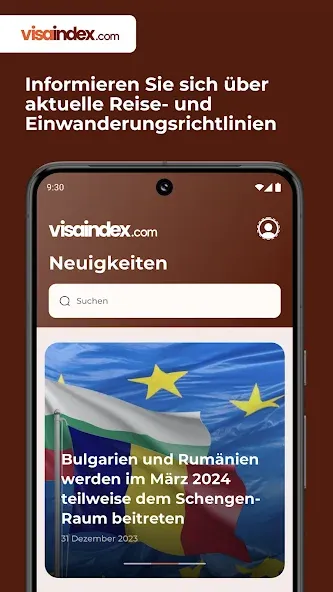 Visa Index screenshot 4