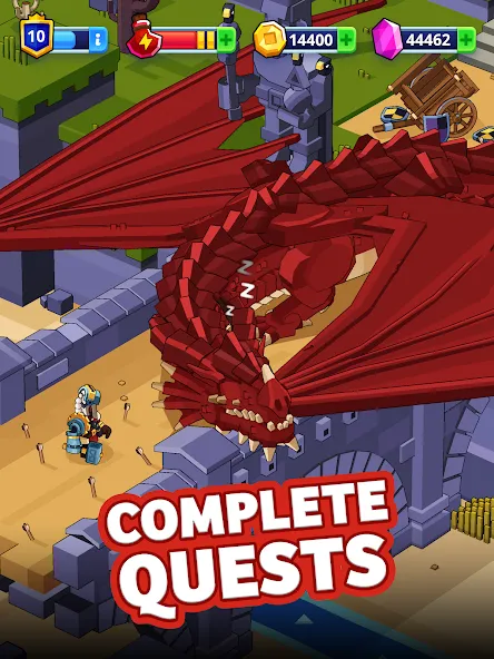 Medieval Merge: Magic Dragon screenshot 10