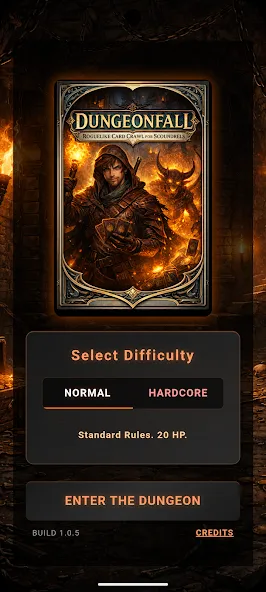 Dungeonfall Card Crawl screenshot 1