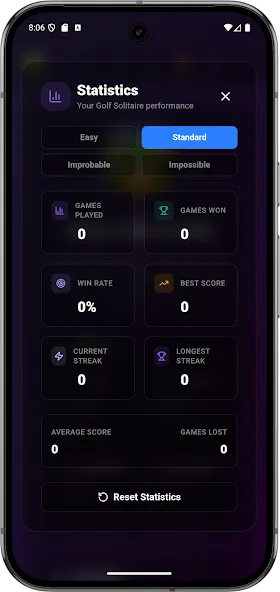 Golf Solitaire Offline Master screenshot 7