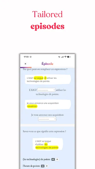 Gymglish: Learn a language screenshot 6
