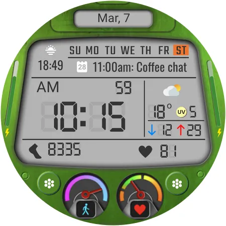 DB063 Fusion Watch Face screenshot 29