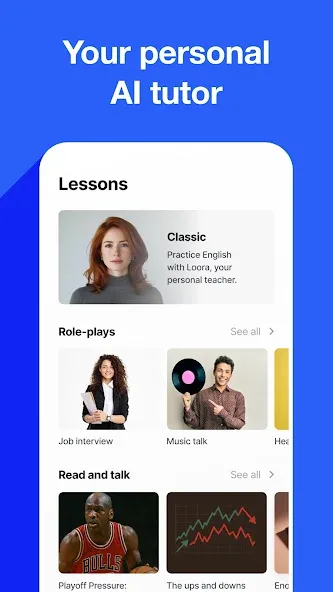 Speak English with Loora AI screenshot 23