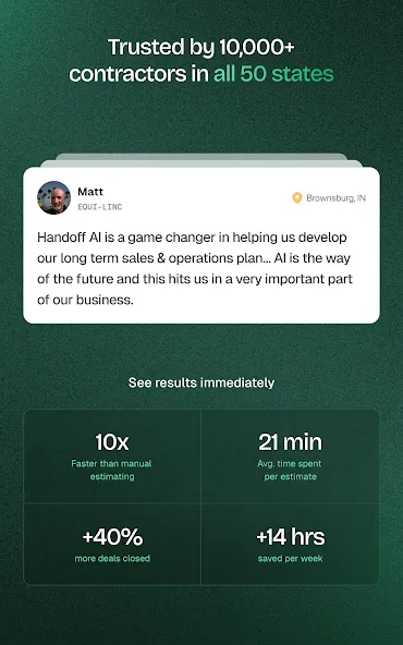 Handoff Construction Estimator screenshot 16
