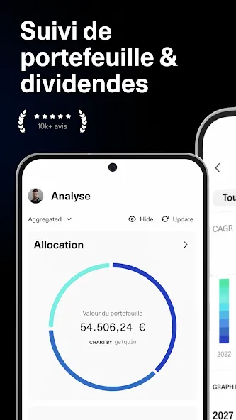getquin - Portfolio Tracker screenshot 1