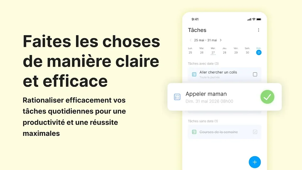 Calendrier Agenda, Planner App screenshot 4