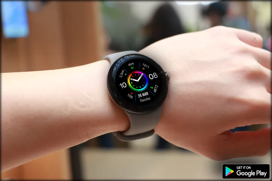 Minimal RATON URX77 Watch face screenshot 5